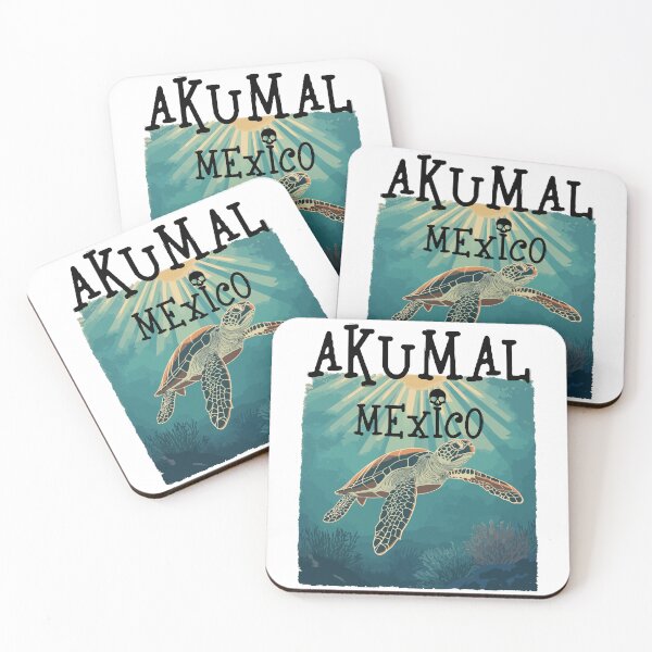 Item preview, Akumal Mexico (with Black Lettering) designed and sold by VelvetRoom.