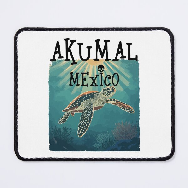 Item preview, Akumal Mexico (with Black Lettering) designed and sold by VelvetRoom.