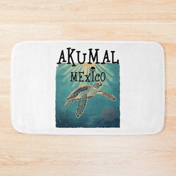Item preview, Akumal Mexico (with Black Lettering) designed and sold by VelvetRoom.
