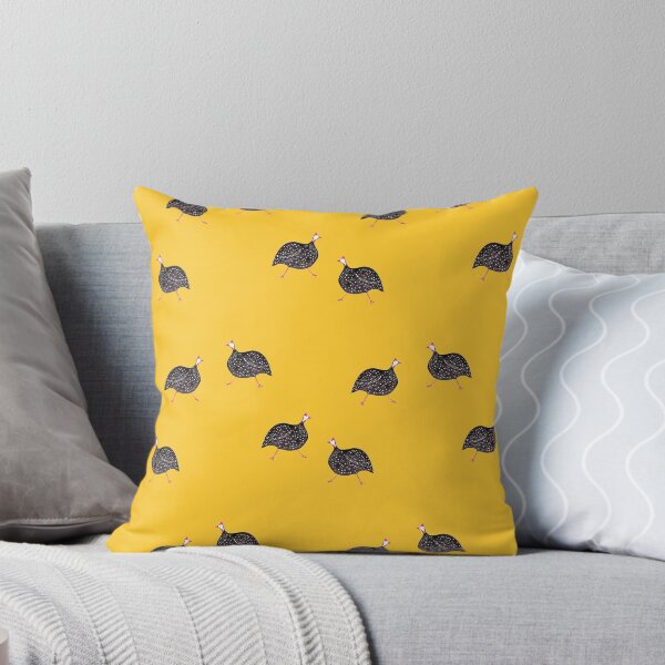 Item preview, Guinea Fowl on Mustard designed and sold by WendyVon.