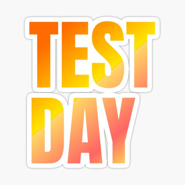 Item preview, Test Day - Funny Retro School Exam design for Kids, Women and Men designed and sold by roymakay.