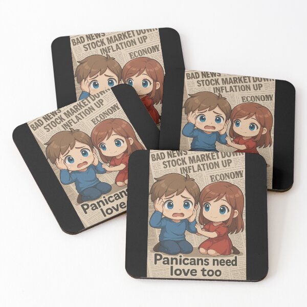 Item preview, "Panicans Need Love Too - Economic Crisis Edition" designed and sold by MySheetMusicArt.