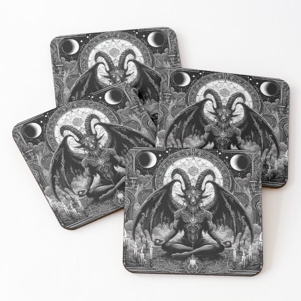 Item preview, Baphometh and its moons designed and sold by  Ojo de Lilith.