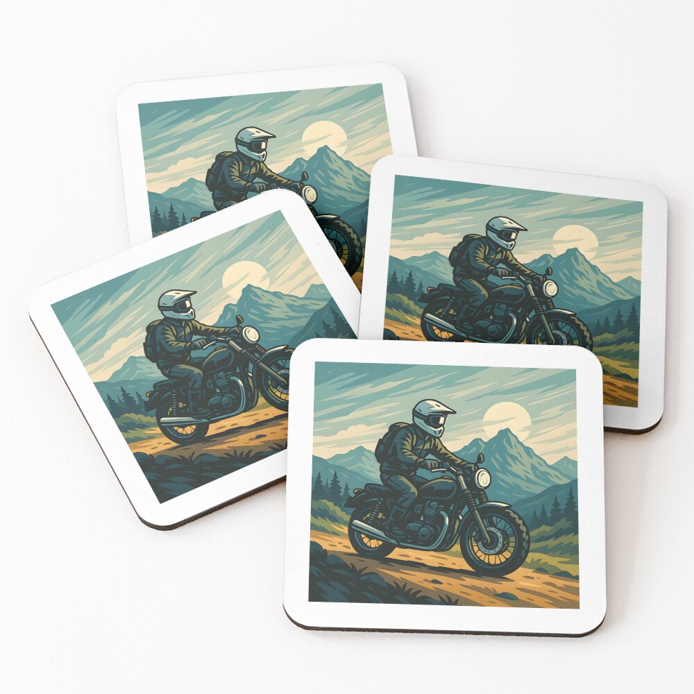 Item preview, Coasters (Set of 4) designed and sold by RekiStyle.