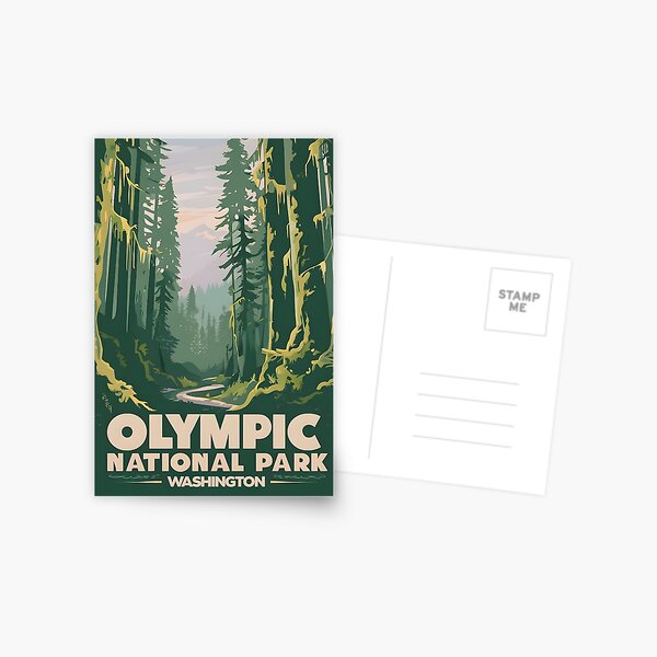 Item preview, Olympic National Park designed and sold by Mikycle.