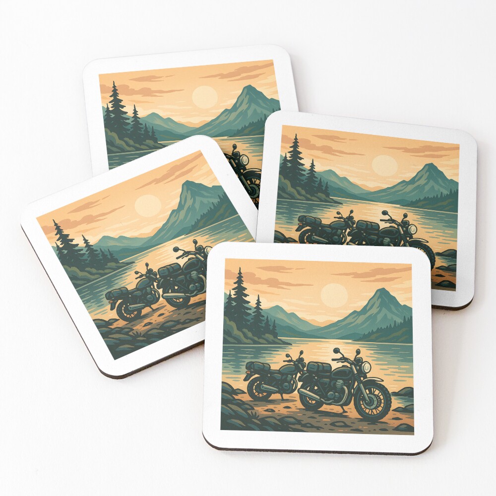 Item preview, Coasters (Set of 4) designed and sold by RekiStyle.