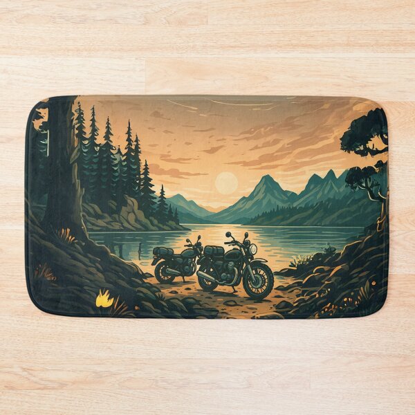 Item preview, Motorcycle Mountain Adventure  designed and sold by RekiStyle.