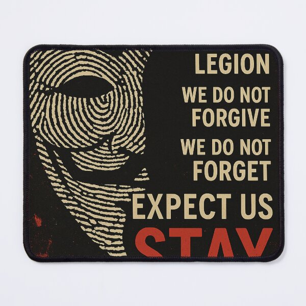 Item preview, Retro Anonymous – Fingerprint Resistance Poster designed and sold by SlickFreek.