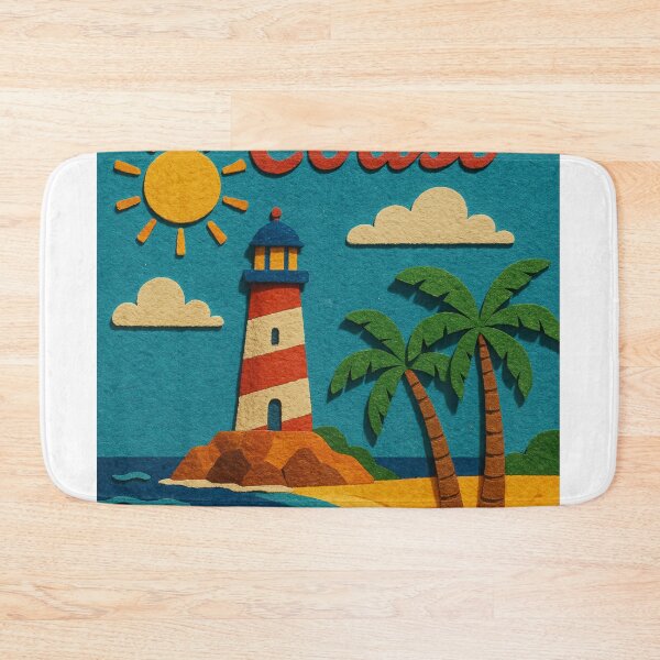 Item preview, Sunshine Coast Lighthouse Queensland Beach Australia designed and sold by Places On Earth.