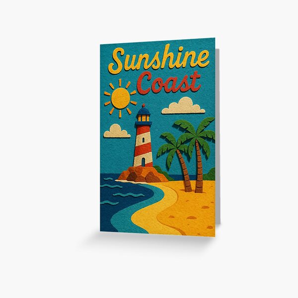 Item preview, Sunshine Coast Lighthouse Queensland Beach Australia designed and sold by placesonearth.
