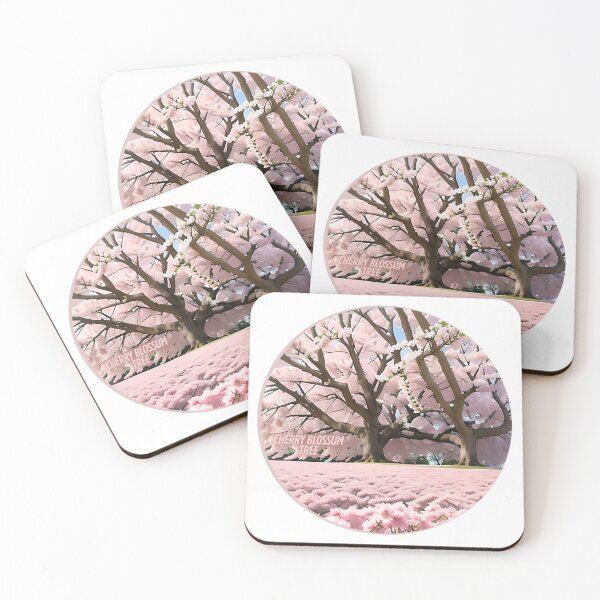 Item preview, Cherry Blossom tree with pretty pink flowers designed and sold by SharpDigiDesign.