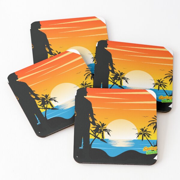 Item preview, Spring Sunset Graphic T-Shirt ?? designed and sold by “Popvanta – pop-culture-t-shirt-store .