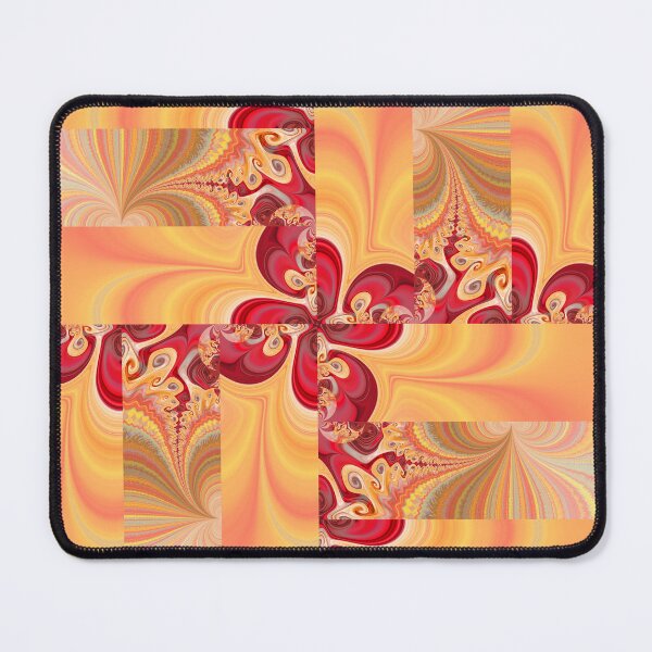 Item preview, Solar Bloom: A Radiant Mandala of Fiery Hues designed and sold by bloorose.