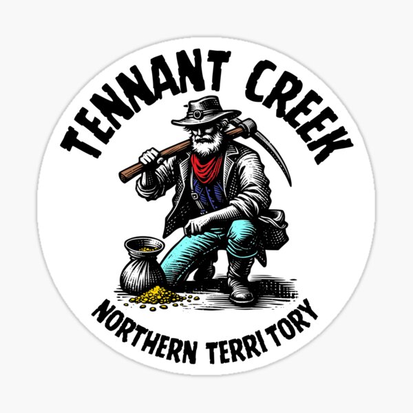 Item preview, Tennant Creek 1 designed and sold by Top End Stickers.
