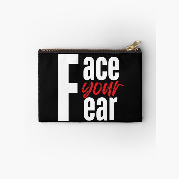 Item preview, Face Your Fear – Bold Motivational Typography Design designed and sold by Karim-Karem.