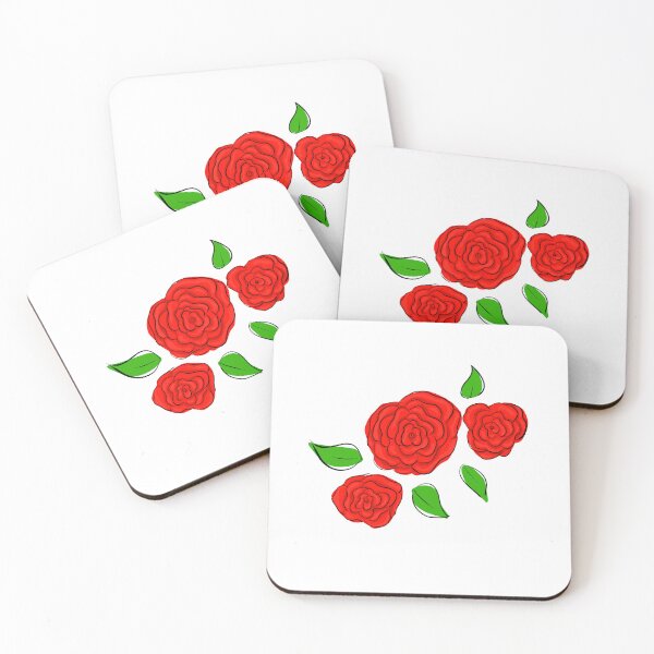 Item preview, Three red roses designed and sold by OliverWilde1312.
