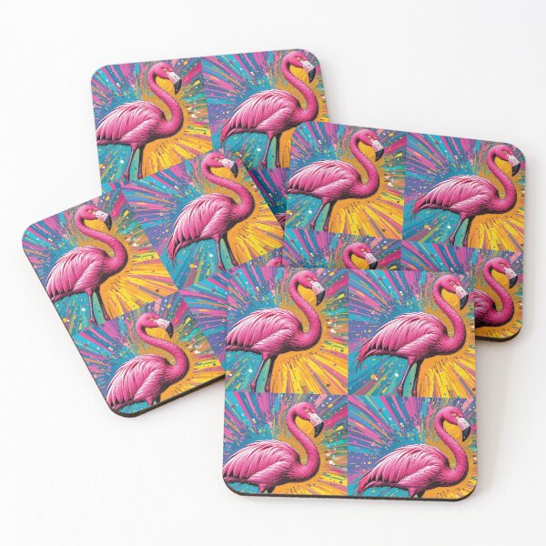 Item preview, vibrant pink flamingo designed and sold by InezPhotography.