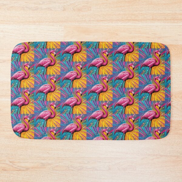 Item preview, vibrant pink flamingo designed and sold by InezPhotography.