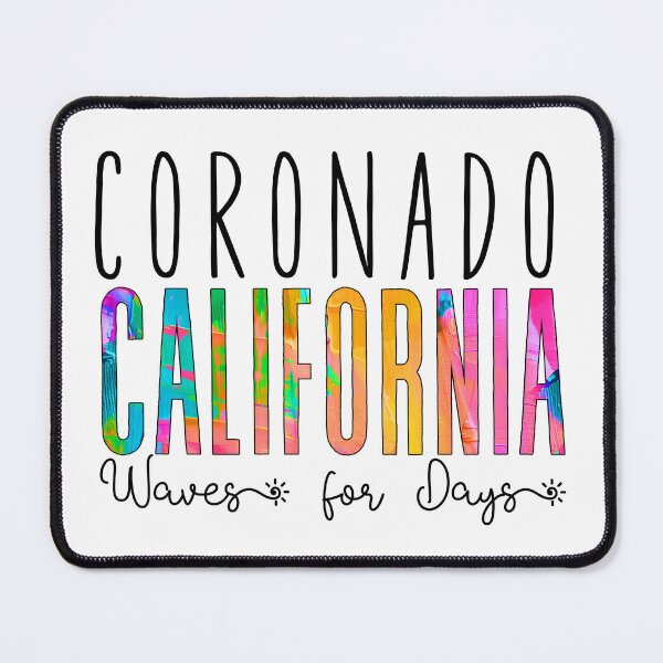 Item preview, Coronado California (Waves) designed and sold by Whackadoodletee.