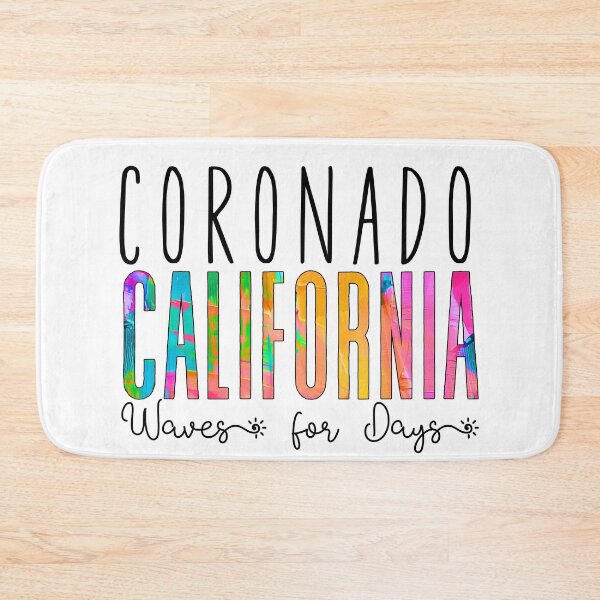 Item preview, Coronado California (Waves) designed and sold by Whackadoodletee.
