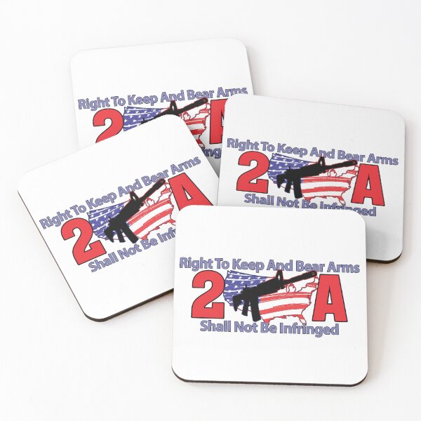 Item preview, 2A Right To Keep And Bear Arms Shall Not Be Infringed White designed and sold by HectorCantres.