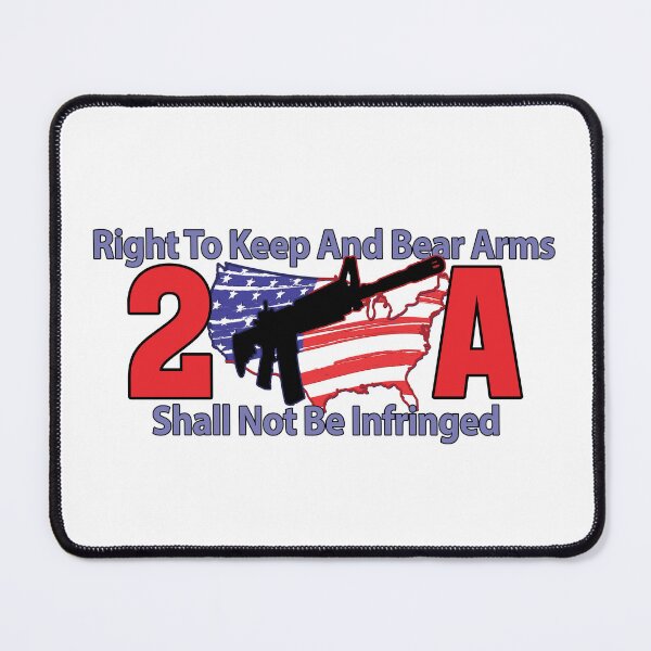 Item preview, 2A Right To Keep And Bear Arms Shall Not Be Infringed White designed and sold by HectorCantres.