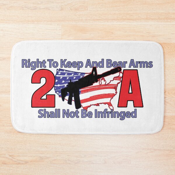 Item preview, 2A Right To Keep And Bear Arms Shall Not Be Infringed White designed and sold by HectorCantres.