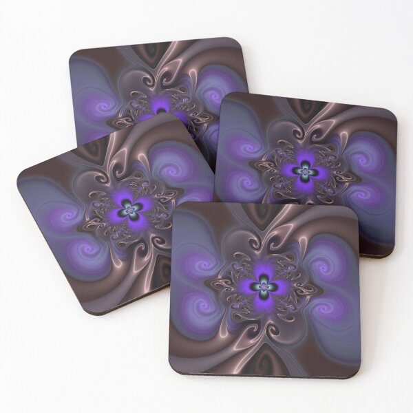 Item preview, Violet Vortex: A Swirling Abyss of Fractal Light designed and sold by bloorose.