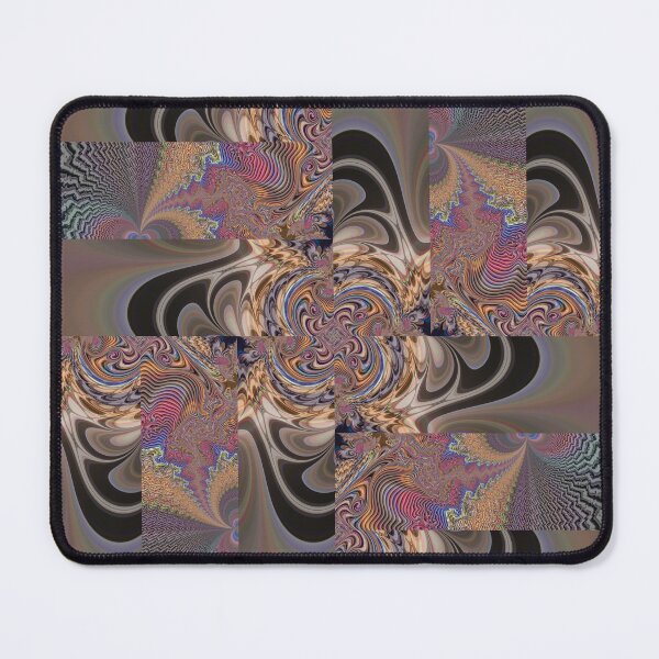 Item preview,  Fractured Echoes: A Swirling Mosaic of Abstract Forms designed and sold by bloorose.