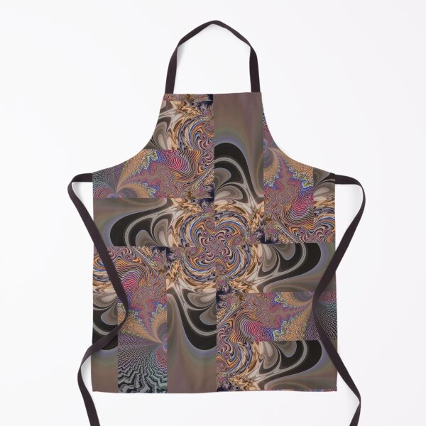 Item preview, Fractured Echoes: A Swirling Mosaic of Abstract Forms designed and sold by bloorose.