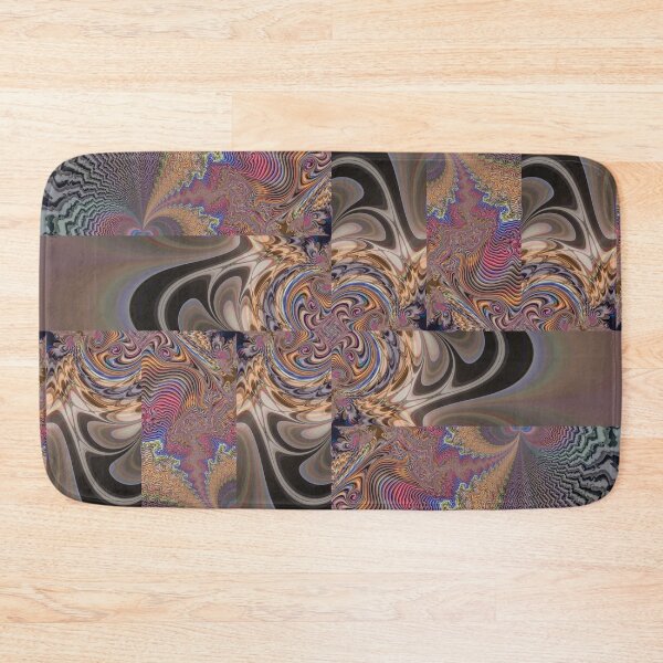 Item preview,  Fractured Echoes: A Swirling Mosaic of Abstract Forms designed and sold by bloorose.