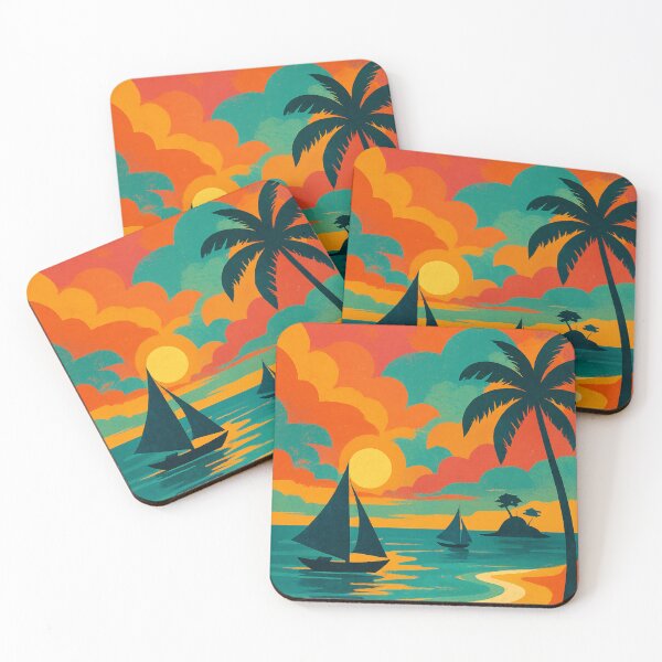 Item preview, Boracay White Beach Philippines Sunset Sailboats designed and sold by Places On Earth.