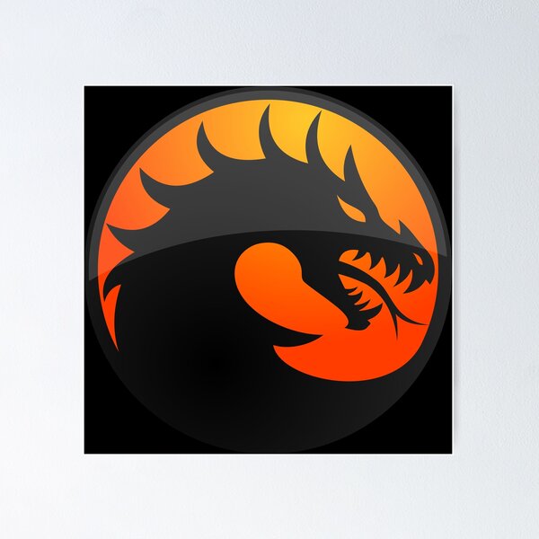 Artikel-Vorschau von Mortal Kombat Logo-Design – Retro-Arcade-Gaming-Tribut für Fans klassischer Kampfspiele, designt und verkauft von Design Atlas.