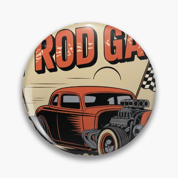 Item preview, vintage style Hot Rod Sign designed and sold by Random Designs.