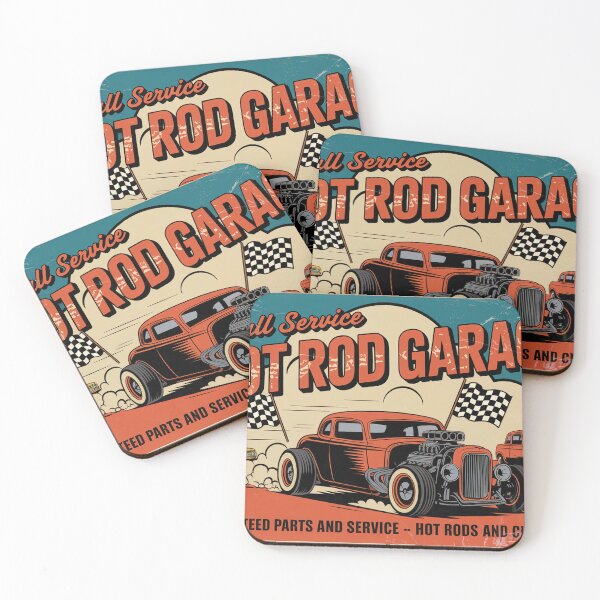 Item preview, vintage style Hot Rod Sign designed and sold by Random Designs.