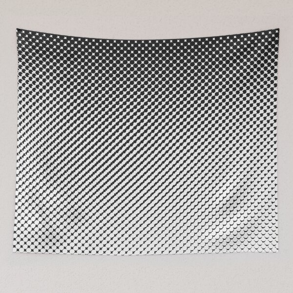 Item preview, Just the Dots 1, Half-Tone Op Art, Black and White designed and sold by MewofDeath.