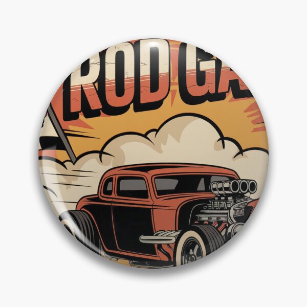 Item preview, vintage style Hot Rod Signs designed and sold by Random Designs.