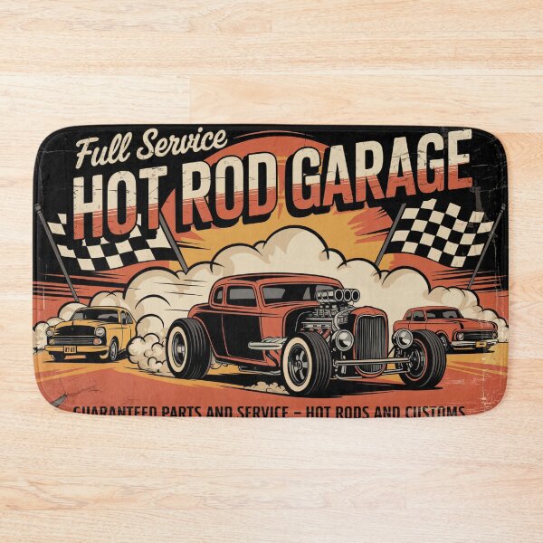 Item preview, vintage style Hot Rod Signs designed and sold by Random Designs.