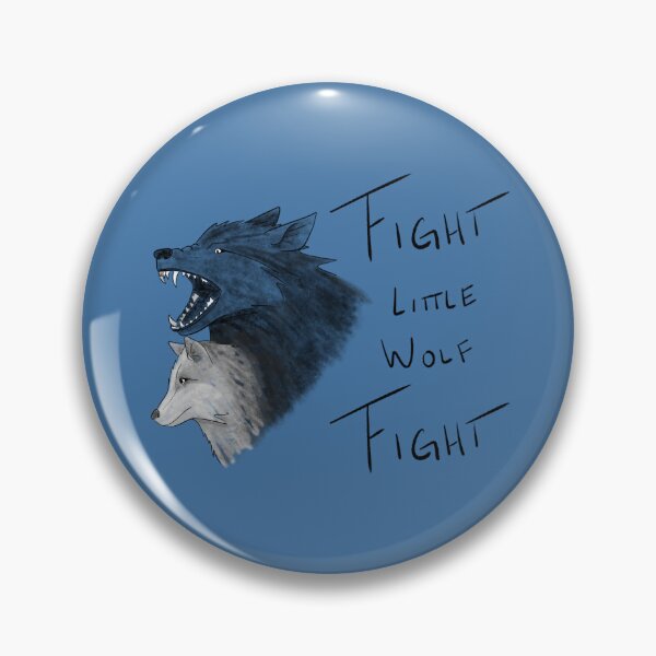 Item preview, Fight little wolf fight designed and sold by Zorrianna.
