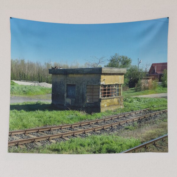 Item preview, Abandoned Building at a Rural Railway Station designed and sold by Gaboro.