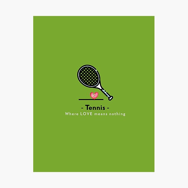 Item preview, Tennis | Luv Hurts designed and sold by InSIGHTfulfinds.