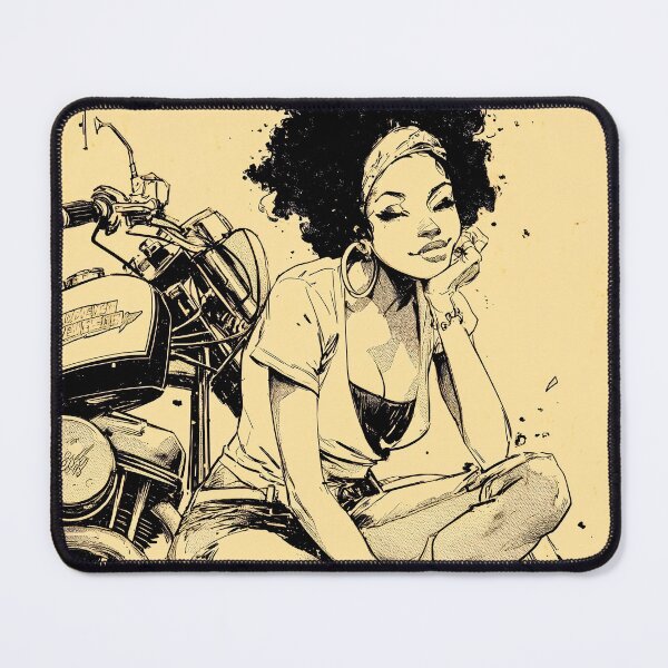 Item preview, Girls and Bikes With Smile – Ink & Attitude designed and sold by SteadyRolling.