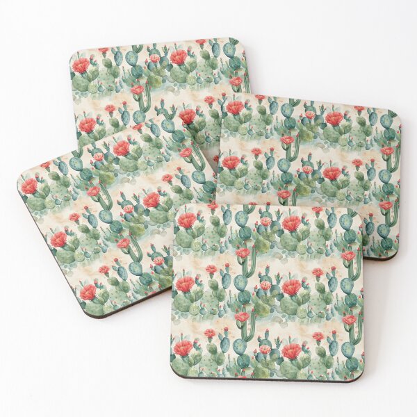 Item preview, Watercolor Desert Bloomscape designed and sold by NTGUILTY.