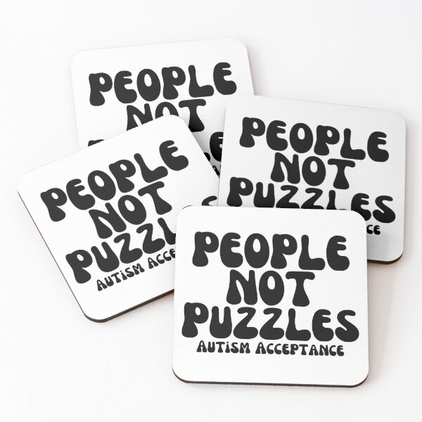 Item preview, People Not Puzzles Autism Acceptance designed and sold by Alberto Dominguez.