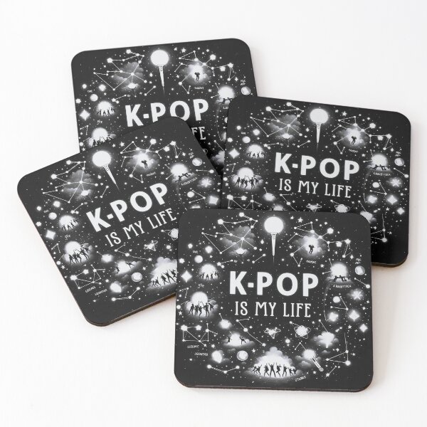 Item preview, K-pop Is My Life Echoing Through the Universe designed and sold by Fantabulous.