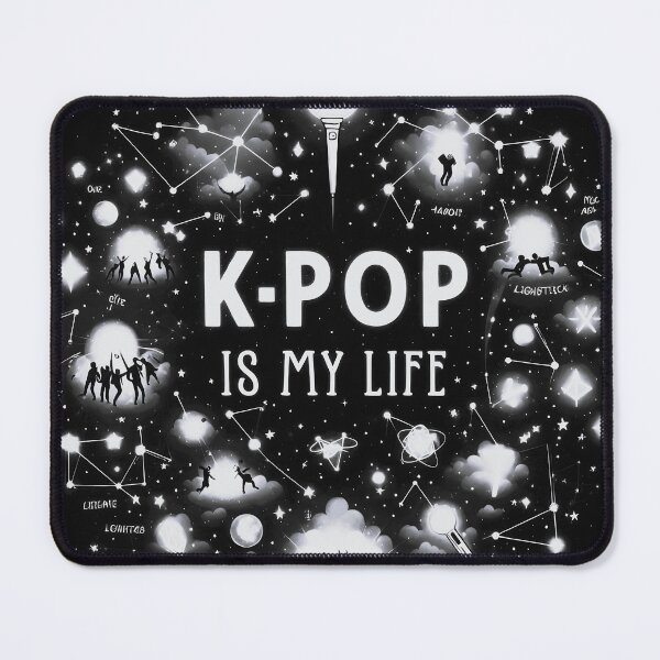 Item preview, K-pop Is My Life Echoing Through the Universe designed and sold by Fantabulous.