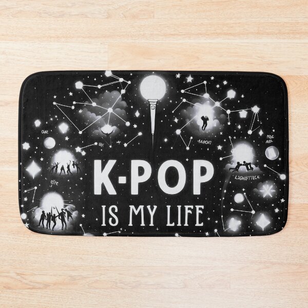 Item preview, K-pop Is My Life Echoing Through the Universe designed and sold by Fantabulous.