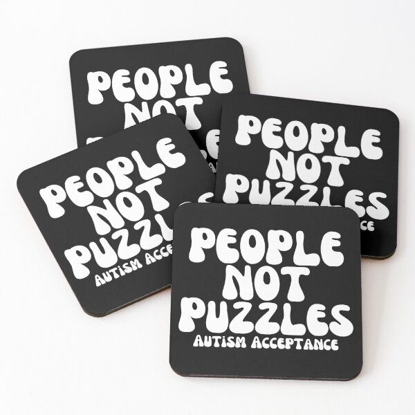 Item preview, Copy of People Not Puzzles Autism Acceptance designed and sold by Alberto Dominguez.