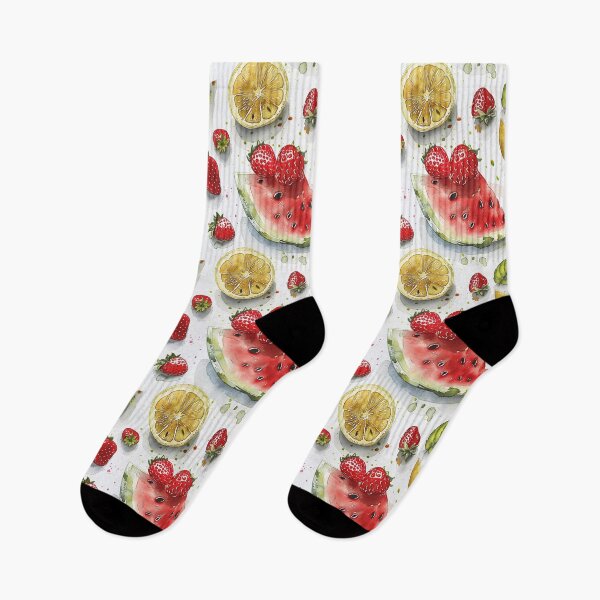 Item preview, Watercolor Summer Fruit Medley designed and sold by NTGUILTY.