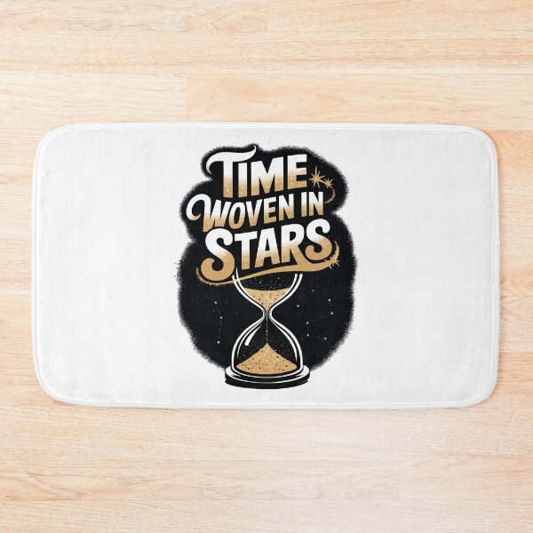 Item preview, Time Woven in Stars Cosmic Hourglass Design designed and sold by Zanigold.